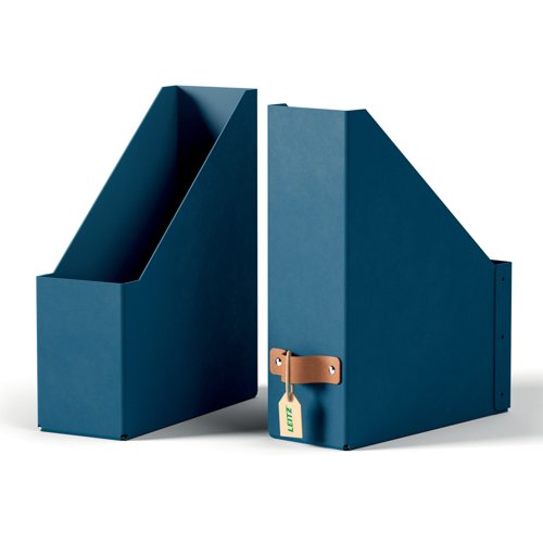 Leitz Puro Magazine File, 100% recycled card, pack of 2