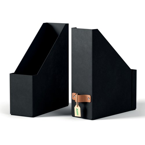 Leitz Puro Magazine File, 100% recycled card, pack of 2