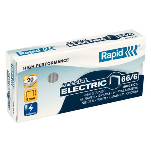 Rapid 66/6mm Staples (Pack 5000) 24867800