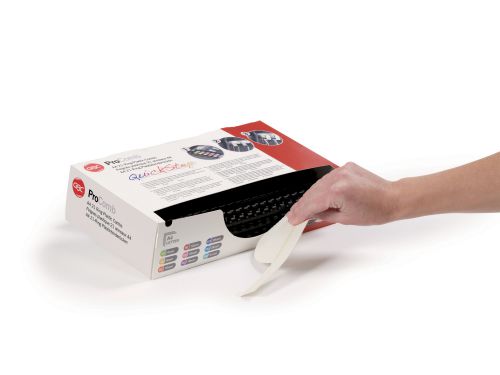 GBC ProComb Binding Combs, 6mm, 25 Sheet Capacity, A4, White (Pack of 100) 4400320 Buy online at Office 5Star or contact us Tel 01594 810081 for assistance