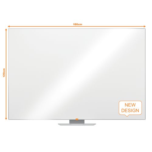 The Nobo Classic Magnetic Steel Whiteboard is ideal for home or small office use, with a stylish and durable aluminium trim. It is great for displaying photos, memos, general day to day to do lists or even a shopping list. The slimline design makes it lightweight and practical if you need to carry it around, and it comes with magnets that allow you to easily display your content with ease. The frame and overall design are made from high quality materials, ensuring long lasting use and durability at all times. The pack includes a handy fixing kit so you are ready to install straight away and the pen tray works well if you find yourself continiously jotting down notes or drawing. The hard wearing magnetic surface ensures long lasting use and durability.
