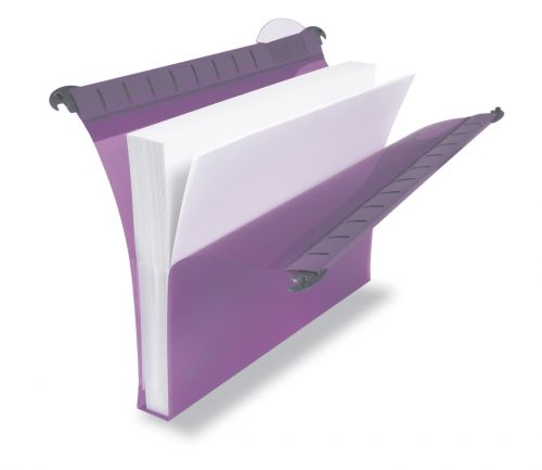 Rexel Multifile Extra Foolscap Suspension File Polypropylene 30mm Assorted Colours (Pack 10) 2102574