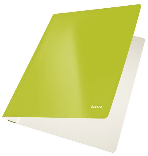 Leitz WOW A4 Flat Files - Green - Outer carton of 10