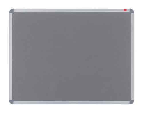 Nobo Essence Felt Notice Board Grey 900x600mm Ref 1915205 ACCO Brands