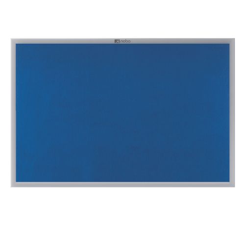 Nobo Professional Felt Noticeboard - W1800 x H1200 mm, Blue
