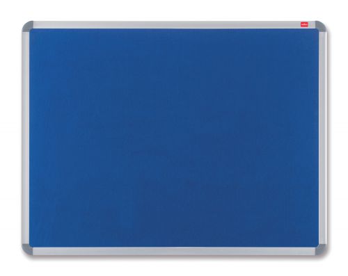 Nobo EuroPlus Blue Noticeboard with Fixings/Frame 1800x1200mm 30230184