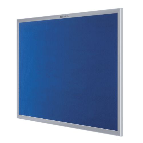 Nobo EuroPlus Blue Noticeboard with Fixings/Frame 2400x1200mm 30230185