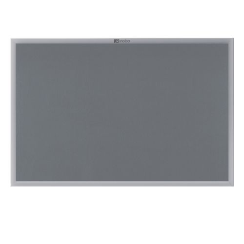 Nobo Premium Plus Felt Noticeboard 1500x1200mm Grey 1915198