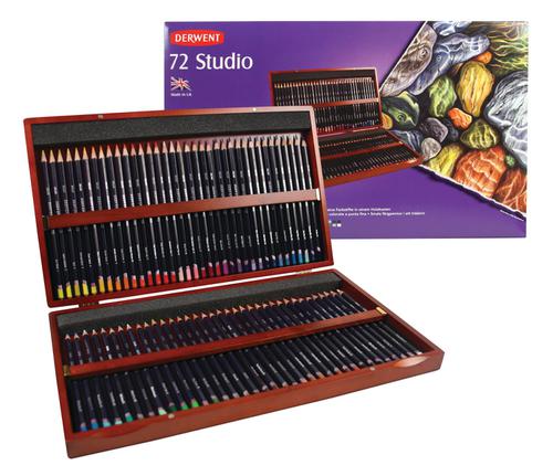 Derwent Studio Pencils (72 Wooden Box)