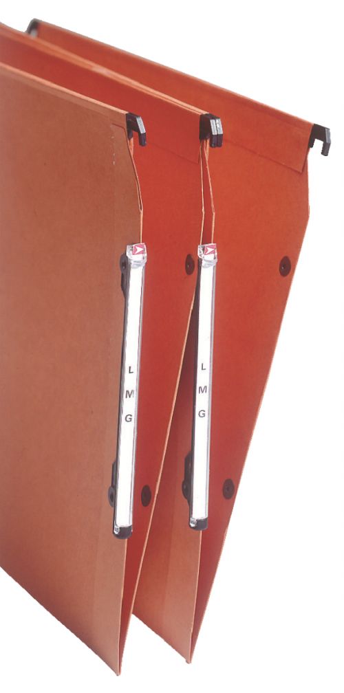 Esselte Orgarex Lateral Suspension File Card Inserts White (Pack 250) 326900