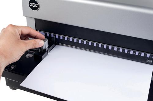 55934AC | The all-new GBC Magnapunch™ Pro. This powerful interchangeable die punch is the fastest in the industry and delivers unparalleled reliability and durability. Boasting a half-second punch cycle, the Magnapunch Pro provides your office or print shop with a best-in-class high-volume desktop punch