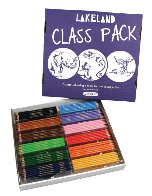 Derwent Lakeland Class Pack 360 Pencils (30 x 12 Colours)
