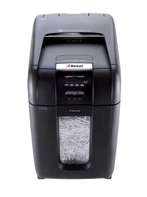 Rexel Optimum Auto+ 300X 4x26mm Cross Cut Shredder Ref 2020300X ACCO Brands