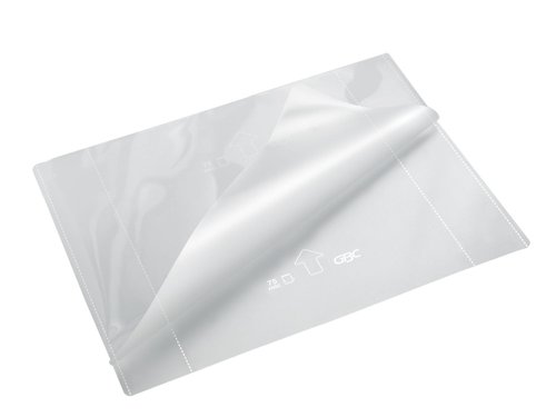 GBC Hi-Speed Laminating Pouches 250 Micron A4 Ref 3747348 [Pack 100] 855138 Buy online at Office 5Star or contact us Tel 01594 810081 for assistance