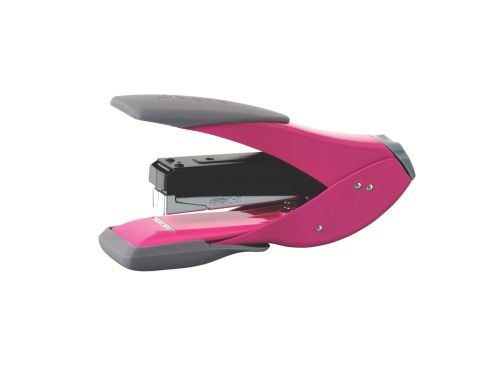 Rexel Easy Touch Half Strip Stapler Pink 2102636