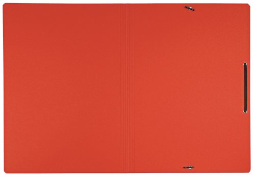 LZ61112 Leitz Recycle Card Folder/Elastic Bands A4 Red (Pack of 10) 39080025