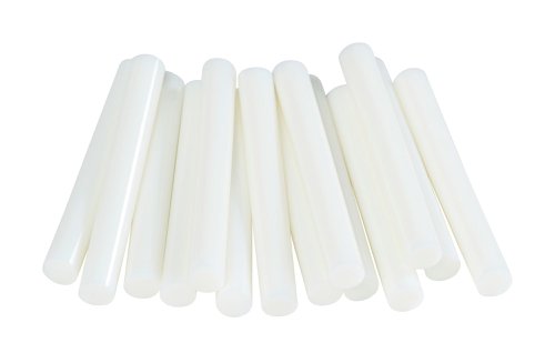 Multipurpose glue sticks ideal for use with wood, leather, fabrics, cork, plastic materials and cardboard. Available in transparent or white and in a variety of diameters and lengths. Ideal for use with Rapid Glue Guns, check your glue gun for the size of glue stick required.Available in transparent (e.g. for wood, leather, fabric, cork, card, etc) or White (e.g. for tile sealant, ceramics and other sanitary products).Colour: White.Diameter: 12mm.Length: 94mm.Pack: 125g (13 glue sticks).For use with the Rapid EG212, EG250, CG270, BGX300 and EG310 glue guns.