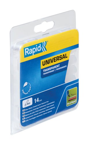 Rapid 12 mm Glue Sticks Universal Transparent