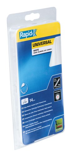 Rapid 12 mm Glue Sticks Universal White