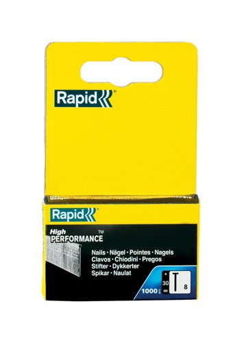 Rapid No. 8 Brad nail Stainless steel 30 mm