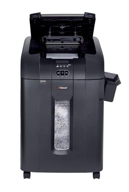 Rexel Optimum AutoFeed+ 600M Micro-Cut P-5 Shredder Black 2020600M - RM50474