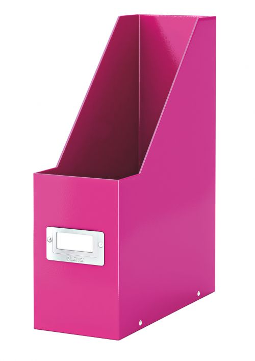 Leitz Wow Click & Store Magazine File Pink