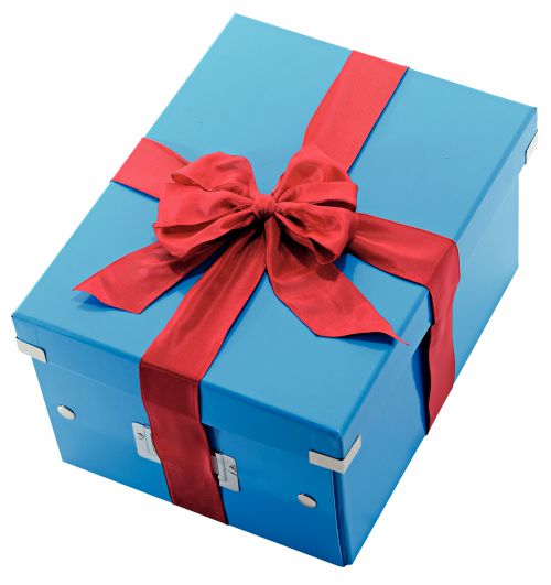 22726ES - Leitz Click & Store Storage Box Medium Blue 60440036