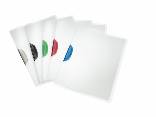 Leitz ColorClip A4 Assorted Colours - (Assorted Pack of 6) - Outer Carton of 25
