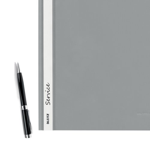 Leitz Standard Plastic Data Files 30% pre-consumer recycled plastic Red, Front Flat Bar Mechanism A4 Red - Outer carton of 25