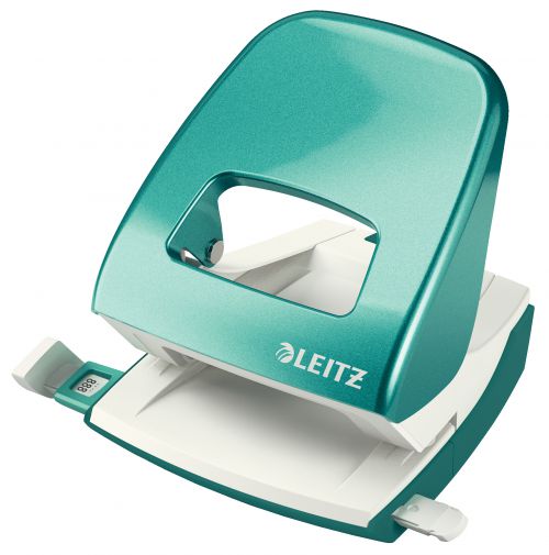 Leitz NeXXt WOW Hole Punch 3mm 30 Sheet Ice Blue Hole Punches PR1944