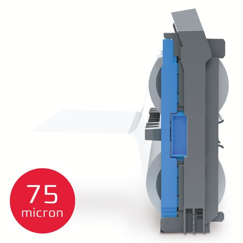 GBC Foton 30 Refillable Cartridge With Lamination Roll 75 Micron Laminates Up To 250 x A4 Sheets Gloss Finish Easy-Load 4410023