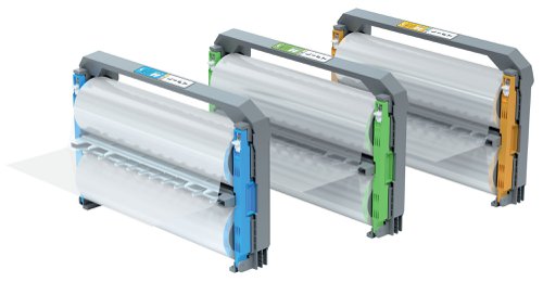 GBC Foton 30 Refillable Cartridge With Lamination Roll 125 Micron Laminates Up To 150 x A4 Sheets Gloss Finish Easy-Load 4410025