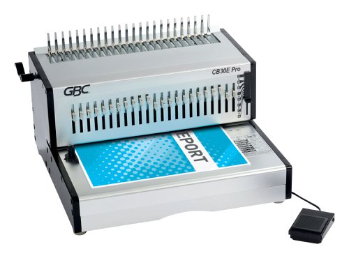 GBC CB30E Pro Heavy Duty Electric Punch and Comb Binding Machine