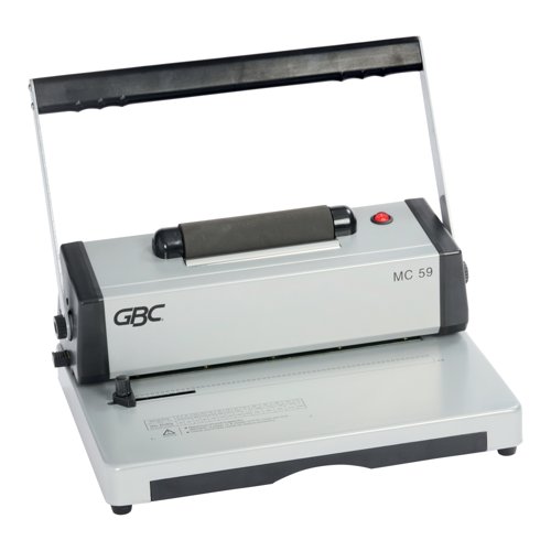 GBC MC59 Coil Spiral Punch and Binding Machine Capacity 450 A4 Sheets