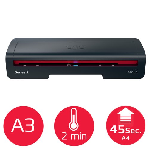 GBC 240HS Home Office A3 Laminator 4410069UK Buy online at Office 5Star or contact us Tel 01594 810081 for assistance