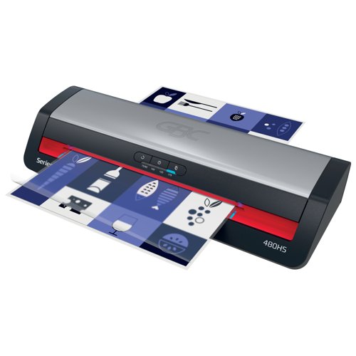 GBC 480HS Office A3 Laminator Black & Red - 4410072UK  69285AC