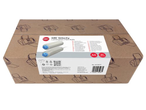 GBC 4410077 Velocity Lamination Roll Film 80 Micron Gloss