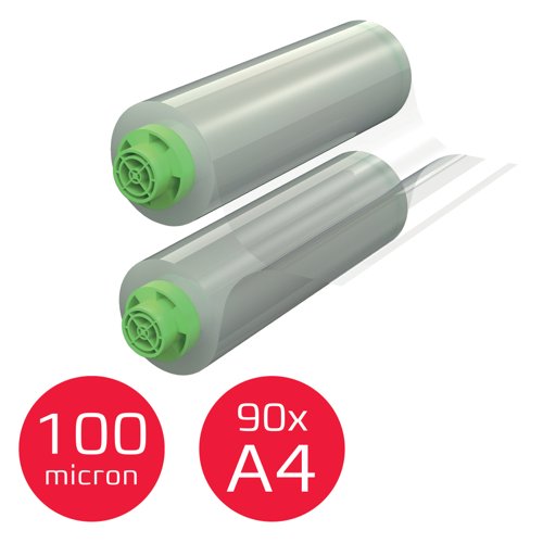 GBC 4410078 Velocity Lamination Roll Film 100 Micron Gloss
