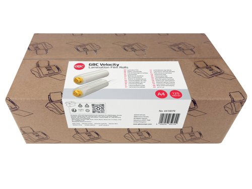GBC 4410079 Velocity Lamination Roll Film 125 Micron Gloss