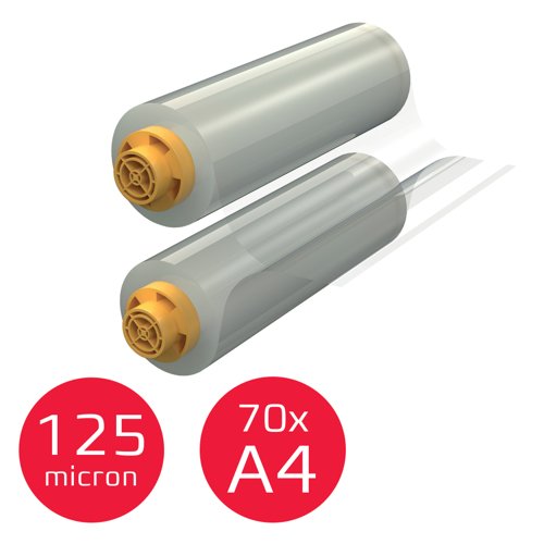 GBC 4410079 Velocity Lamination Roll Film 125 Micron Gloss