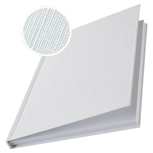 Leitz impressBIND Hard Covers, 14,0mm, For 106–140 sheets, A4, White (Pack 10)