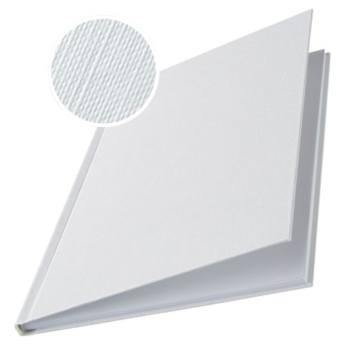 Leitz impressBIND Hard Covers, 7,0mm, For 36–70 sheets, A4, White (Pack 10)