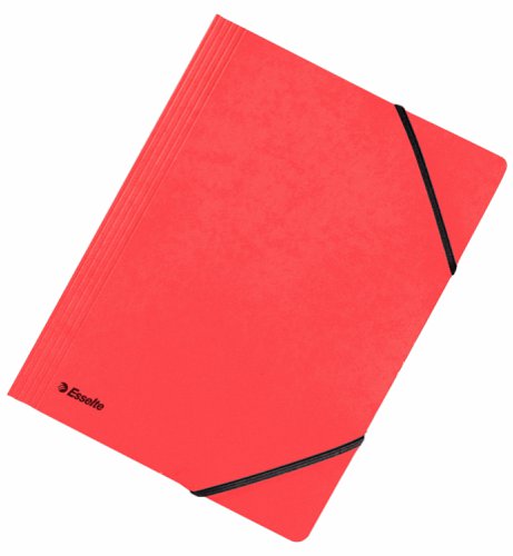 Esselte Rainbow Insert Folder with elastic band - Outer  carton of 25