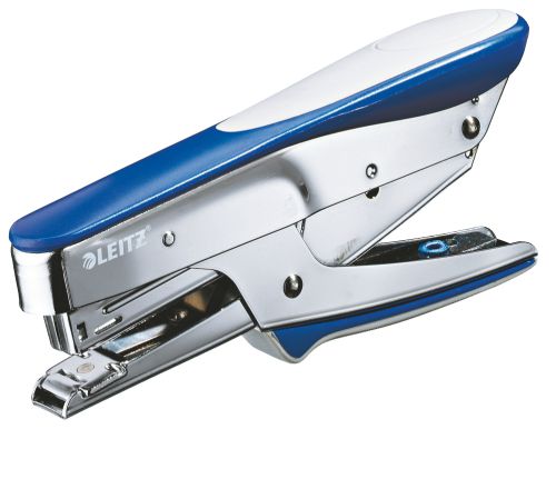 Leitz Stapling Pliers, Top Loader 15 sheets. Metal with plastic top. In box.