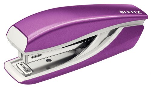 Leitz NeXXt WOW Mini Stapler 10Sheet Purple