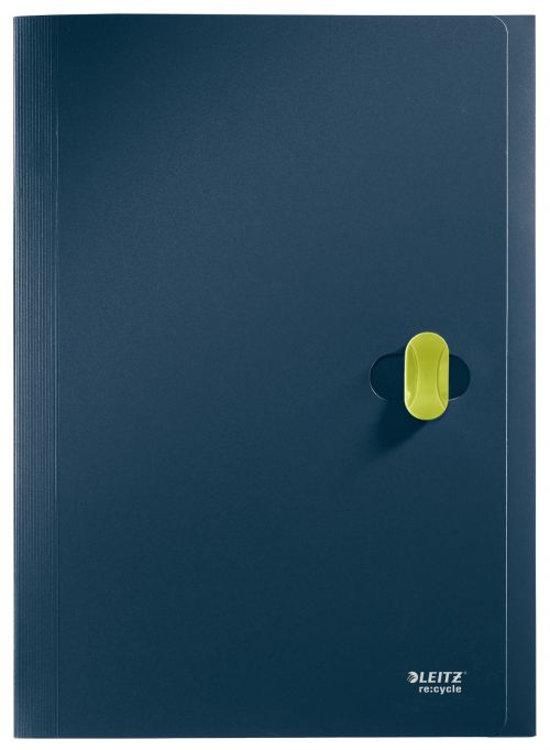 Leitz Re:cycle Project File Polypropylene A4 Dark Blue - Outer carton of 5