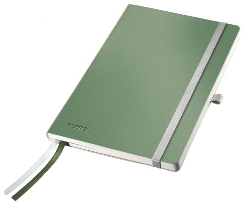 Leitz Style Notebook Soft Cover A5 ruled celadon gn - Outer carton of 5