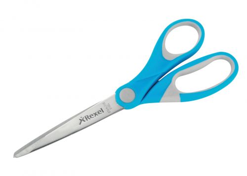 Rexel JOY Comfort Scissors 182mm Blue