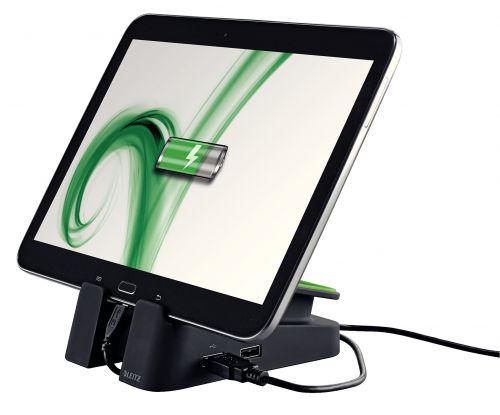 Leitz Charging Adapter with Desk Stand - Black
