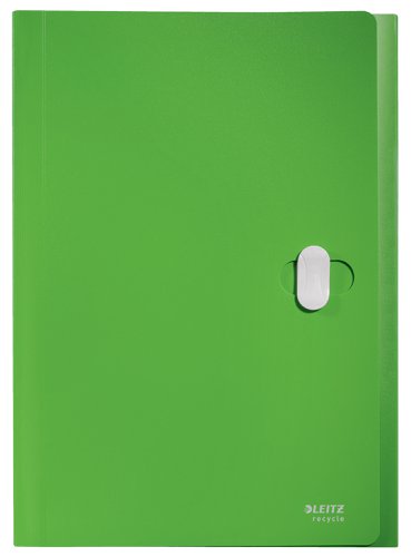 Leitz Recycle Expanding Concertina Project File A4 PP Green (Pack of 5) 46240055 | LZ61090 | ACCO Brands